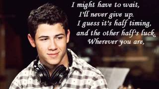 Nick Jonas  Havent met you yet cover  lyrics [upl. by Dorice]