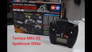 114 Tamiya MFC Setup with Spektrum DX6e King Hauler [upl. by Ligriv]