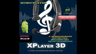 Audio Music Player quotXplayer3Dquot In Android Mobiles [upl. by Nesaj]