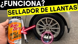 REPARAR LLANTA SIN QUITARLA ¿Funciona  Velocidad Total [upl. by Sussna]