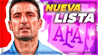 ARGENTINA TIENE NUEVA LISTA  ELIMINATORIAS [upl. by Nosneh]