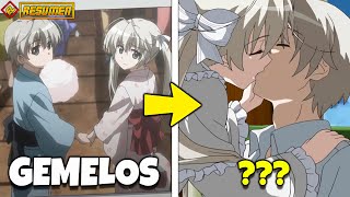 🤠Lo HIZO con TODAS las DEL PUEBLO Hasta con Su HERMANA  Yosuga no Sora Resumen [upl. by Adeuga]