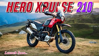 Finally Hero Xpulse 210 Launch In India  First Look amp Performance  Detailed Review [upl. by Kora]