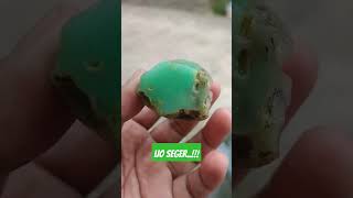 chrysoprase rough ijo seger [upl. by Ibbor]