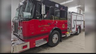 Claysburg Volunteer Fire Company Gets New Truck [upl. by Urban]