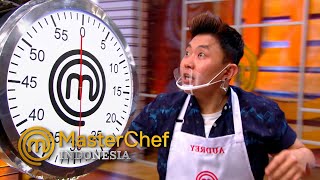 MASTERCHEF INDONESIA  Waktu Sisa 30 Detik Tatapan Audrey Berbeda  TOP 5 [upl. by Oryaj]