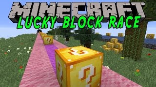 Minecraft DIMENSION LUCKY BLOCK RACE  Lucky Block Mod  Modded MiniGame [upl. by Annoya]