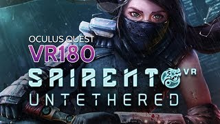 Sairento VR  Untethered  Oculus Quest VR180 Gameplay [upl. by Gennifer]