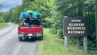 Allagash Wilderness Waterway  Churchill Dam to Allagash Village [upl. by Zolly]