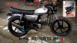 Bike modification I Runner Dayang 80cc I Bike parlour [upl. by Eneja]