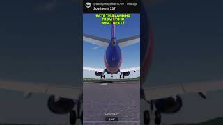 Southwest Boeing 737 Smooth Landing At Tivat In Project Flight Roblox [upl. by Tager]