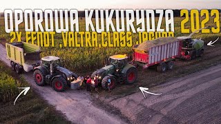 🔥KUKURYDZA NA KISZONKĘ 2023🔥UR WOLANOWSKI🔥FENDT 🔥VALTRA🔥CLAAS🔥 [upl. by Edalb]