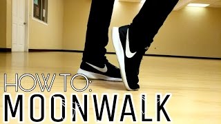 HOW TO LEARN TO MOONWALK IN 5 MINUTES 3 EASY STEPS [upl. by Levey]