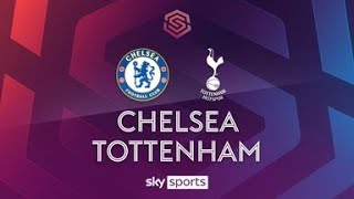 WSL 202324  Chelsea v Tottenham 01102023 [upl. by Assin246]