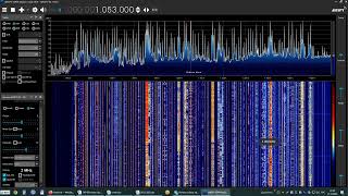 Прием на Airspy R2клон SpyVerter Антенна K480WLA [upl. by Jempty882]