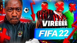 DÉGAGE DU CLUB  JE CRAQUE SUR LE MODE CARRIERE  FIFA 22 [upl. by Hennahane]