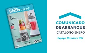 Betterware Comunicado de Arranque  Catálogo Enero 2023 [upl. by Esyak]