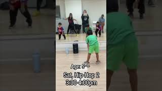 Sat HipHop 34 pm サンノゼ ヒップホップダンスクラス dance シリコンバレー ベイエリア [upl. by Okkin807]