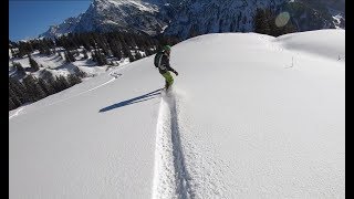 Skitour Kleinwalsertal  Walmendinger Horn Preseason [upl. by Tiffa]