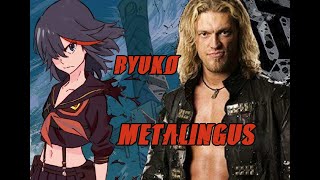 Ryuko Sings Metalingus Edges Theme AI Cover [upl. by Tham]