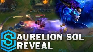 Aurelion Sol Abilities  The Star Forger  Champion Reveal [upl. by Arammat72]