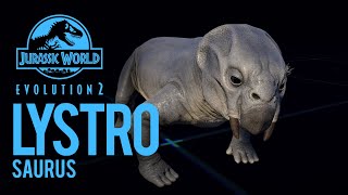 LYSTROSAURUS JWE2  Jurassic World Evolution 2 all dinosaurs [upl. by Keryt487]