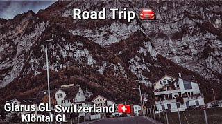 Road Trip Glarus Switzerland To Klöntal Switzerland 🇨🇭 [upl. by Orferd883]