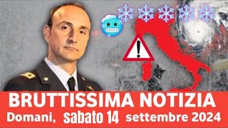 quotAllerta Rossa Tempeste di Neve e Inondazioni Imminenti – Scopri le Zone a Rischio per Domaniquot [upl. by Hgielrebmik525]