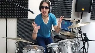 Baterista toca a velocidad absurda o quizás no LEER DESCRIPCIÓN [upl. by Sirehc]