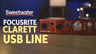 Focusrite Clarett USB Audio Interface Series Review [upl. by Zebapda]