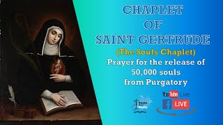 St Gertrude Chaplet Prayer for the Souls in Purgatory  November 29 2023 [upl. by Grayce]