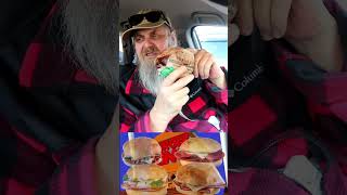 Angry Whopper Jr Makes Dave Angry foodie honestfoodreviews burgerking [upl. by Lishe377]