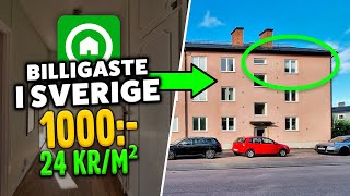 Sveriges Billigaste Lägenhet 1000kr [upl. by Ajnin]