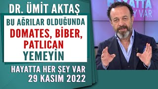 Bu ağrılar olduğunda Domates Biber ve Patlıcan yemeyin Hayatta Her Şey Var 29 Kasım 2022 [upl. by Naicul]