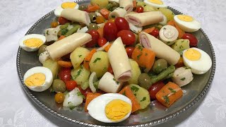 Saladão de Legumes  Gostoso e Saudável  Delícias da Eleni [upl. by Adnuhsor]