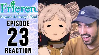 FRIEREN Episode 23 Reaction  CONQUERING THE LABYRINTH [upl. by Ahseal]