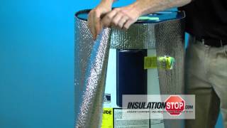 InfraStop™ Hot Water Heater Blanket Installation [upl. by Atreb]