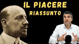 Gabriele dAnnunzio Il Piacere  Riassunto [upl. by Akyssej]