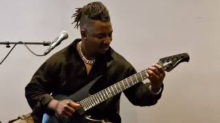 Tosin Abasi plays on my Music Man Kaizen guitar [upl. by Eytak149]