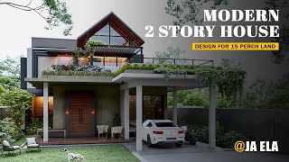 Top Modern 2Story House Design Ideas for 2024  Home Tour amp Floor Plans [upl. by Esidarap]