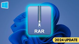 How to Extract RAR File in WIndows 1011 Easily 2024 [upl. by Margaret815]