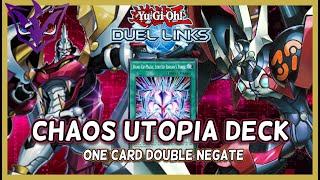 NEW Utopia Deck  NEW Skill Leo Utopia Turn 1  Yugioh Duel Links [upl. by Tebor]