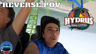 Hydrus OnRide Reaction POV Colin Casino Pier 2021  Seaside Heights New Jersey [upl. by Ahseiyk]