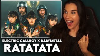 I NEED MORE First Time Reaction to BABYMETAL x Electric Callboy  quotRATATATAquot [upl. by Reuben]