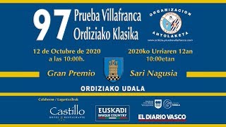 97 Prueba Villafranca  97 Ordiziako Klasika [upl. by Eniawed]