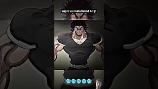 yujiro vs Muhammed Ali jr 👹🗣️🔥 baki yujirohanma animeedit 🥶 [upl. by Noell]