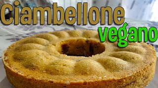 CIAMBELLONE VEGANO BICOLORE ALTO E SOFFICE  FACILE E VELOCE [upl. by Aneerak607]