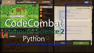 CodeCombat Level 33A Python Computer Science 2 Tutorial with Answers [upl. by Margot332]