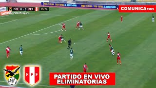 BOLIVIA 20 PERÚ REACCIÓN EN VIVO  ELIMINATORIAS SUDAMERICANAS MUNDIAL 2026 [upl. by Laemsi]