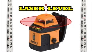 The Basics of How to Use a Rotary Laser Level [upl. by Nahgrom]